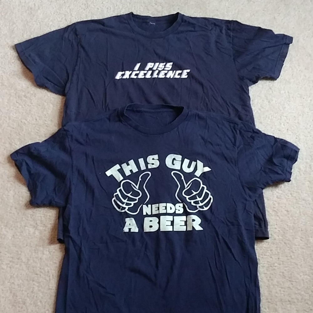 Lot of 2! Party t-shirts